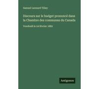 Discours Sur Le Budget Prononcé Dans La Chambre Des Communes Du Canada