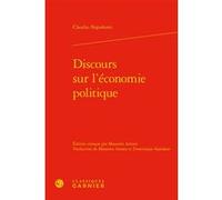 Discours sur l'économie politique Claudio Napoleoni (Auteur), Massimo Amato (Préface), Massimo Amato (Edité par), Dominique SAATDJIAN (Traduction), André Tiran (Collection dirigée par)