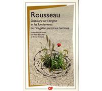 DISCOURS SUR L'ORIGINE ET LES FONDEMENTS DE L'INÉGALITÉ PARMI LES HOMMES