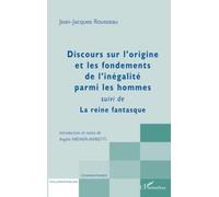 Jean-Jacques Rousseau – Discours sur l'origine et les fondements de l'inégalité – Broché