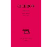 Discours - Tome 11, Pour L. Muréna - Pour P. Sylla
