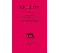 Discours, tome 2 : Pour M. Tullius - Discours contre Coecilius, dit "La divination"