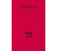 Discours. Tome X : Catilinaires Cicéron (Auteur), Henri Bornecque (Edité par), E. Bailly (Traduction)