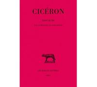 Discours. Tome XIII, 2e partie : Sur la réponse des haruspices - Discours Tome 2 - Cicéron - Belles Lettres - Livre