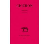 Discours. Tome XVI, 1re partie : Contre Pison Cicéron (Auteur), Pierre Grimal (Edité par)