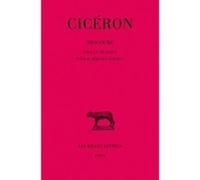 Discours, tome XVI -2 : Pour Cn. Plancius - Pour AEmilius Scaurus