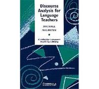 Discourse Analysis for Language Teachers, Cambridge Language Teaching Library Michael McCarthy (Auteur)