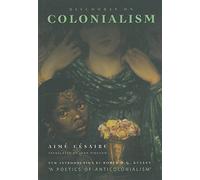Discourse on Colonialism by Aim¨¦ C¨¦saire (2001) Paperback