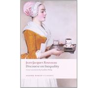 JeanJacques Rousseau – Discourse on the Origin of Inequality – Broché