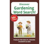 Discover Gardening Word Search: Word Searches with Easy to Read Print packed with 1155 words that cover all aspects of gardening | 6x9 inches, 110 ... Holidays, and Travel or a perfect gift!