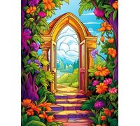 Discover Secret Gardens: 500 Pages of Coloring Joy kids or adults.: Experience the magic of nature one page at a time.