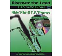 Discover The Lead: Kids' Film And T.V. Themes For Alto Saxophone. CD, Partitions pour Saxophone Alto