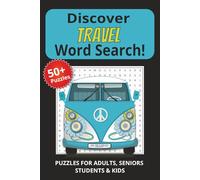 Discover Travel Word Search: Word Searches with Easy to Read Print packed with 1155 words that cover all aspects of travelling, everything from things ... ... Holidays, and Travel or a perfect gift!