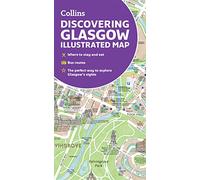Collins Maps – Discovering Glasgow Illustrated Map