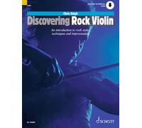 Discovering Rock Violin-an Introduction to Rock Style, Techniques, and Improvisation Book With Material Online