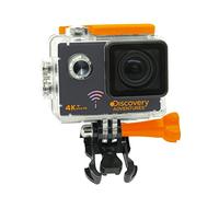 Discovery Adventures Caméra d'action 4K Ultra HD Wi-FI 12 MP avec écran LCD 2", résolution vidéo 3840 x 2160 Px, Angle de Vision 170°, connecteurs Multifonctions et Batterie