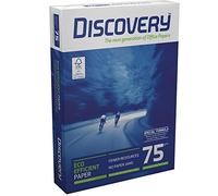 Discovery - Papier Multifonction Blanc 75 g/m² A3 - Carton de 5 x 500 Feuilles