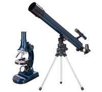 DISCOVERY - SCOPE SET 2 - Pack Télescope réfracteur 50/500 et Microscope Débutant