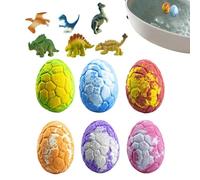 Discovery Set, Bath Ball for Kids, Collection with Hidden Figures, Fizzy Water Game with Rainbow Style, Floating Shower Ball for Boys and Girls, Bathtub Toy for Son and Daughter