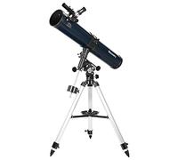 Discovery Spark 114 EQ Science Set of Reflecting Telescope on Sturdy Tripod, Book on Astronomy (Italian Edition) and Accessories - Suitable for Beginners
