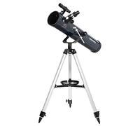 Discovery Spark 767 AZ Science Set for Beginners - Easy to Use Reflecting Telescope on Sturdy Tripod, Book on Astronomy (Spanish Edition) and Accessories