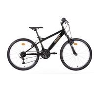 Vélo VTT 24'' Fourche Télescopique Discovery Adventures avec 18 Vitesses par poignées tournantes et Freins V-Brake