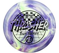 Discraft Disque de golf Missy Gannon Swirl ESP Thrasher Distance Driver 2022 - 164-169 g - Les couleurs peuvent varier