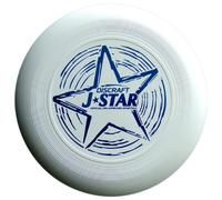 Discraft – Disque de lancer Junior Star Mixte 145 gr Blanc 20*20*3 EU