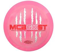 Discraft Paul McBeth Lot de 6 disques de golf commémoratifs McBeast pour pilote de force ESP - Les couleurs peuvent varier