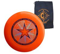 Discraft Ultrastar Disque Volant 175 g - Spécification Ultime de compétition - Comprend Un Sac de jonglage en Cascade, Orange