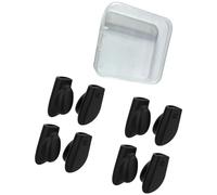 Discreet Silicone Lunettes Retainers pour Dernières Montures Intelligentes Reste en place pendant le mouvement Lunettes Anti-transpiration Coussinets d'oreille