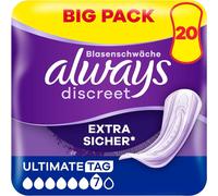 Discreet Ultimate Tag Lot De 20 Serviettes Hygiéniques Pour Incontinence Pour Femme.[W392]