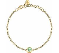 Discret bracelet doré avec péridot Semipreziose SAXN13