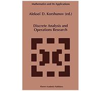 Discrete Analysis And Operations Research