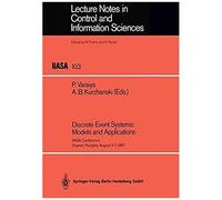 Discrete Event Systems: Models And Applications