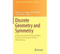 Discrete Geometry And Symmetry
