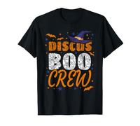 Discus Boo Crew Lanceur de disques d'halloween Assorti T-Shirt