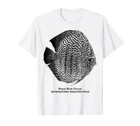Discus Cichlidé Symphysodon Poissons d'aquarium Aquariste T-Shirt