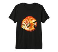 Discus Fish Aquarium Discus Fish sous-Marin Cichlidés T-Shirt Haut de Gamme