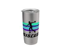 Discus Girl Track and Field Lanceur de disques Gobelet isotherme en acier inoxydable double paroi