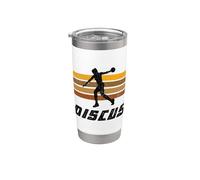 Discus Girl Track and Field Lanceur de disques Gobelet isotherme en acier inoxydable double paroi