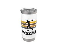 Discus Girl Track and Field Lanceur de disques Gobelet isotherme en acier inoxydable double paroi