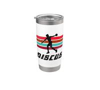 Discus Girl Track and Field Lanceur de disques Gobelet isotherme en acier inoxydable double paroi