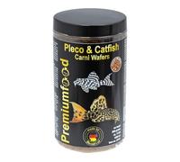Discusfood Pleco & Catfish Carni Wafers, 500 g, nourriture principale pour poissons-chats, carnivores, pour tous les poissons-chats et poissons d'ornement ayant un besoin élevé de protéines