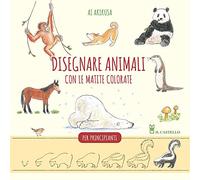 Disegnare animali con le matite colorate. Per principianti