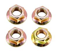 Disenparts Lot de 4 écrous de poulie à bride hexagonale 5/8-18 compatible avec MTD 712-0417 Compatible avec Toro 112-0330 712-0417A 912-0417A Compatible avec Cub Cadet Compatible avec Troy Bilt