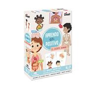 Diset Aprendo en positif Le corps humain - Jeu éducatif pour enfants - À partir de 4 ans - Espagnol