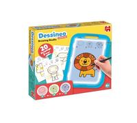 Diset Dessineo Draw Studio Plateforme éducative pour Apprendre à Dessiner, à partir de 4 Ans