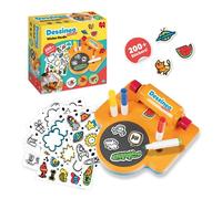 Diset Dessineo Stickers Studio, Jeu éducatif pour Faire des Autocollants pour Enfants à partir de 4 Ans