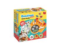 Diset Dessineo Stickers Studio, Jeu éducatif pour Faire des Autocollants pour Enfants à partir de 4 Ans